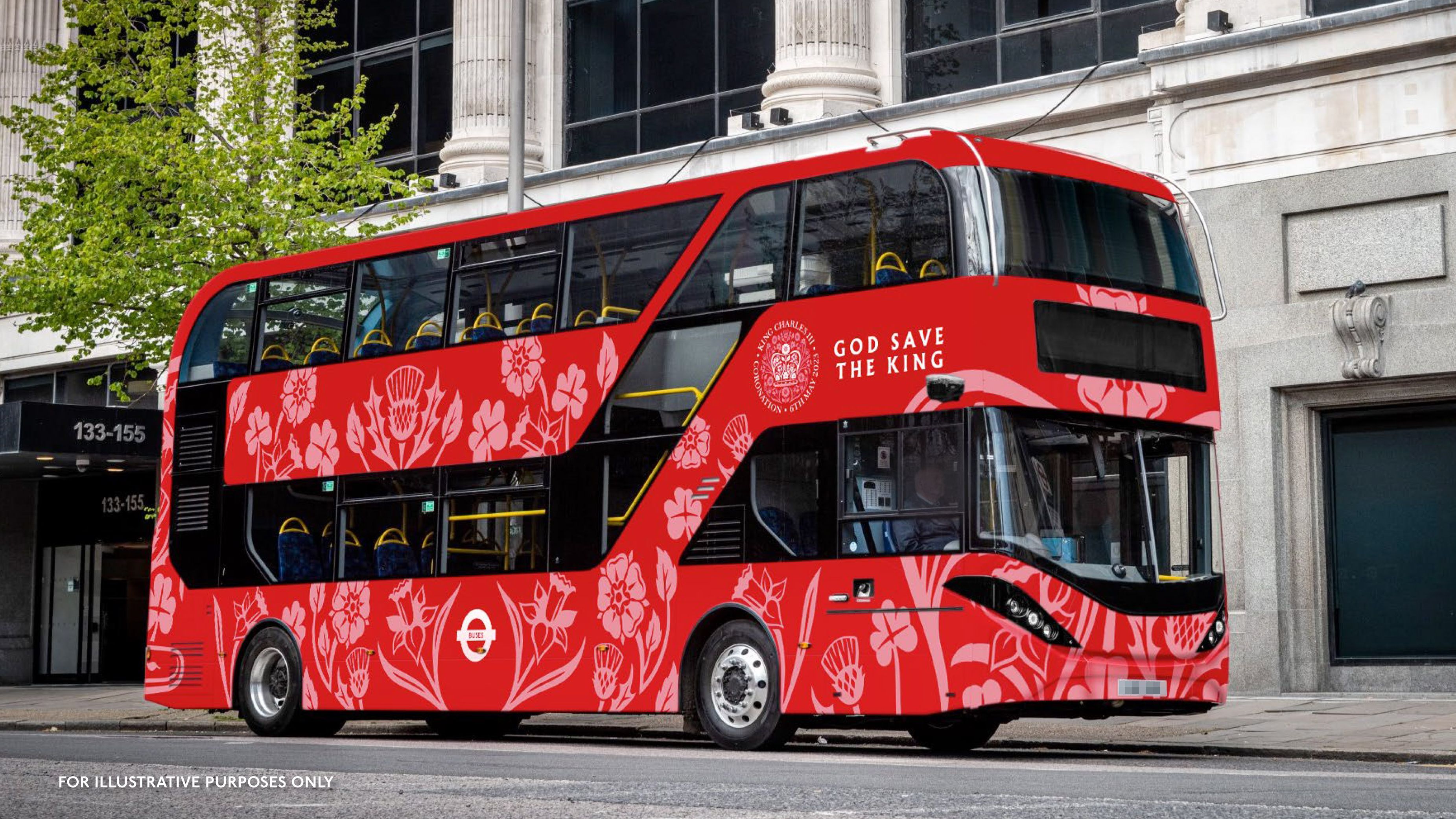 New royal look for London buses New royal look for London buses