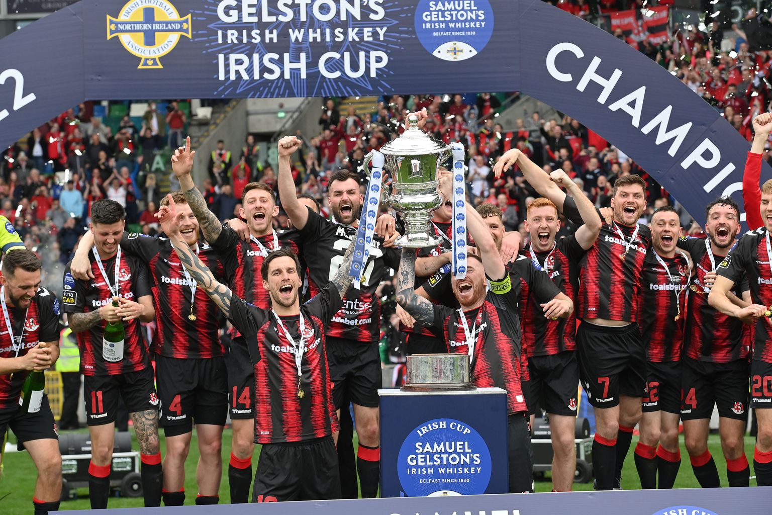 Irish Cup Final Can Crues retain the trophy or will Ballymena exact revenge? News Cool FM