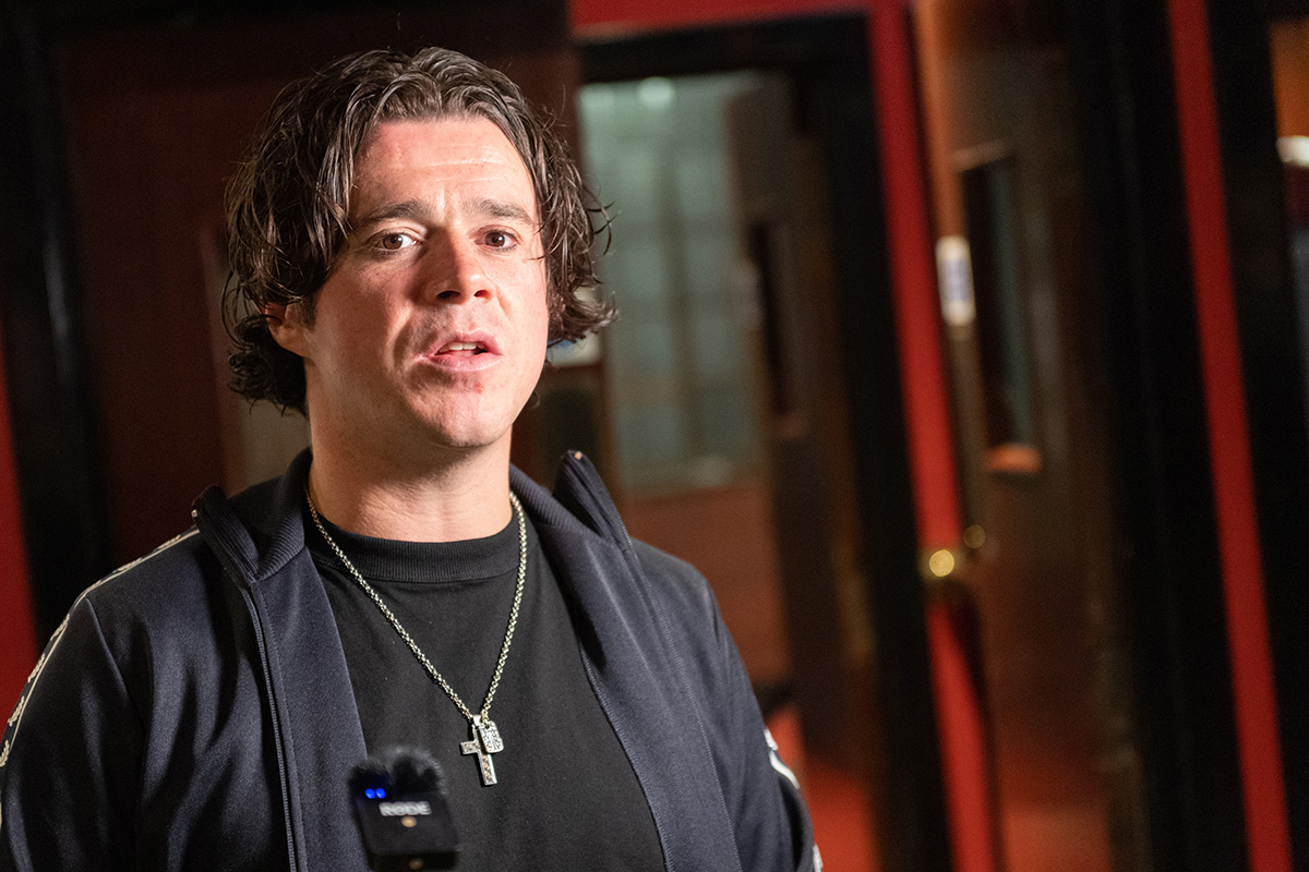 The View's Kyle Falconer punches bandmate on stage at Manchester gig