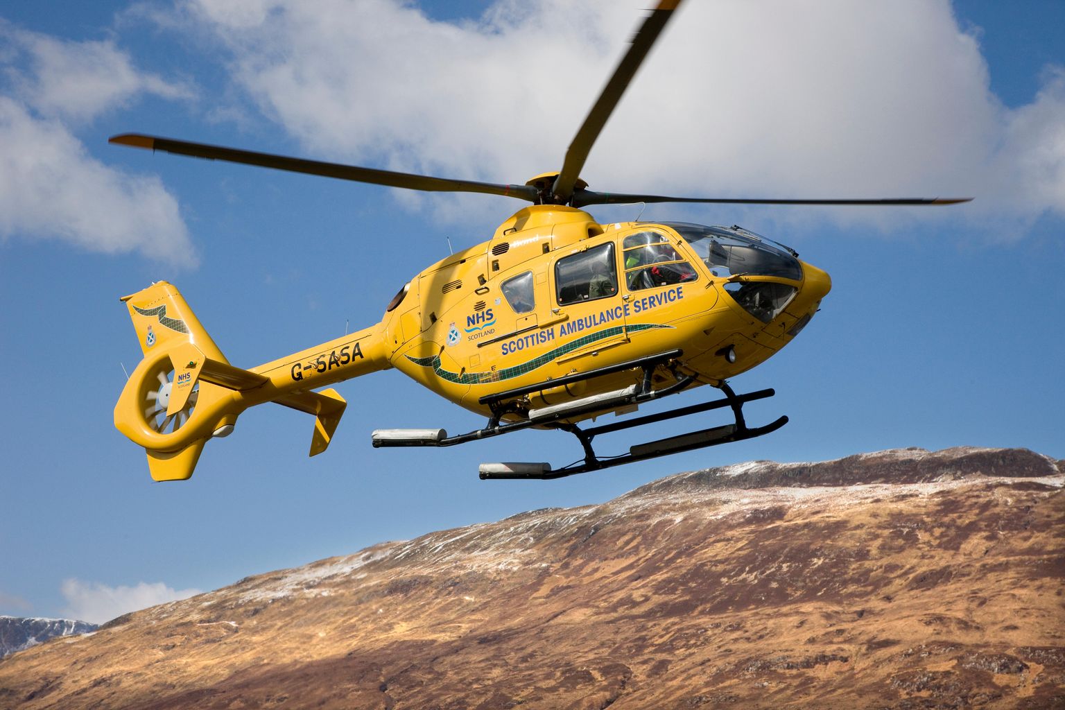 Scottish air ambulance service celebrates 90 years