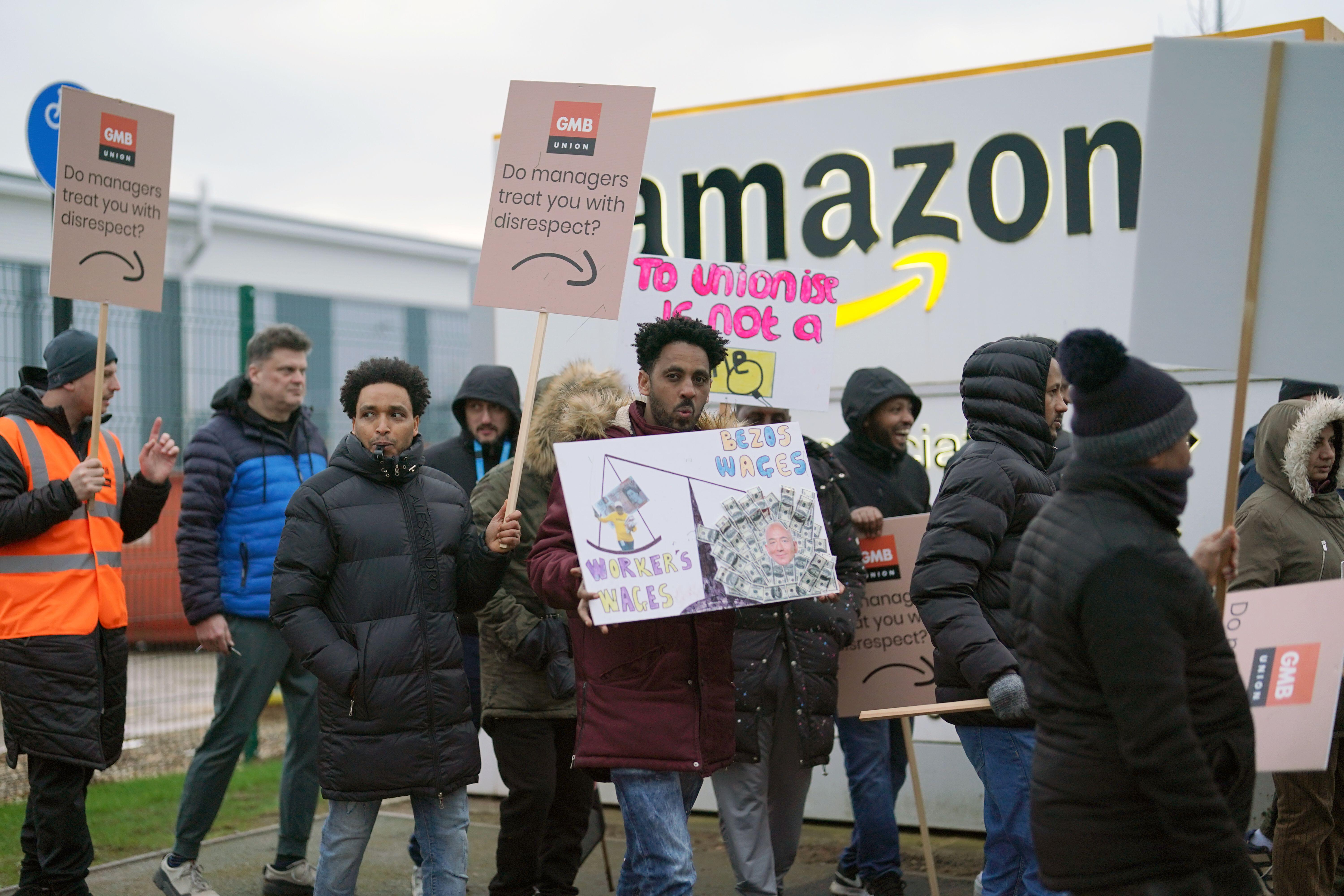 More strikes set for Amazon's Coventry warehouse News Greatest Hits Radio (Coventry