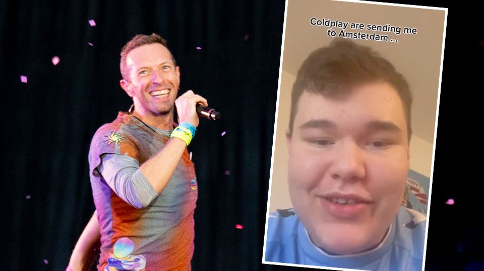 Coldplay give fan a tickets to see him after he buys tickets to a cinema screening