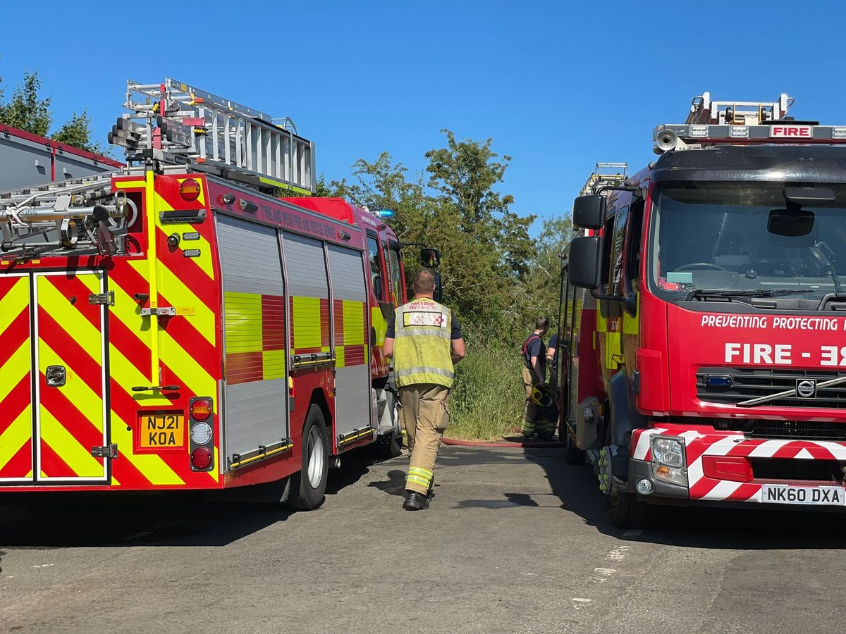 More than 50 firefighters tackle wildfire in Newcastle