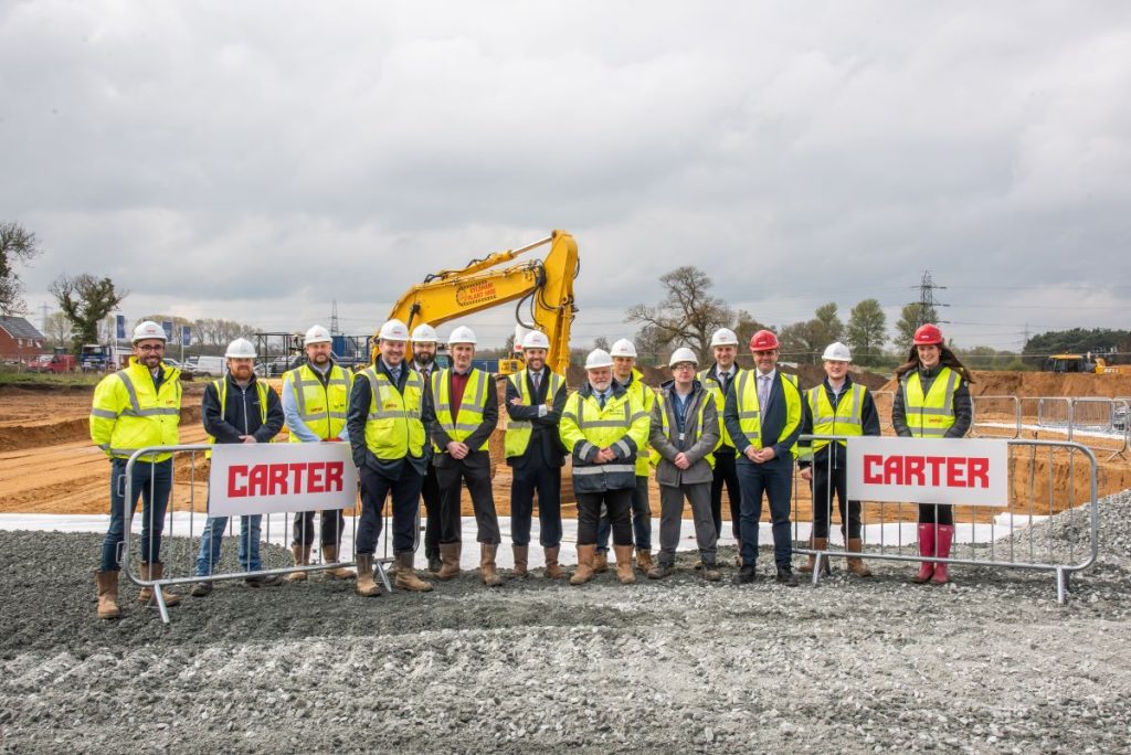 Work underway on new Cringleford primary school