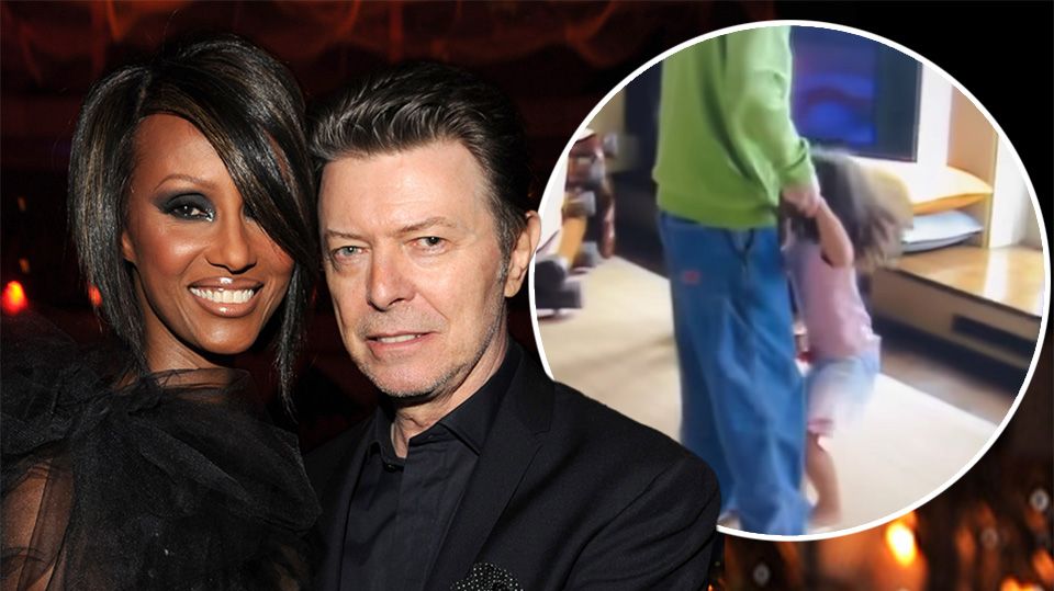 Iman shares cute throwback video of David Bowie with their daughter