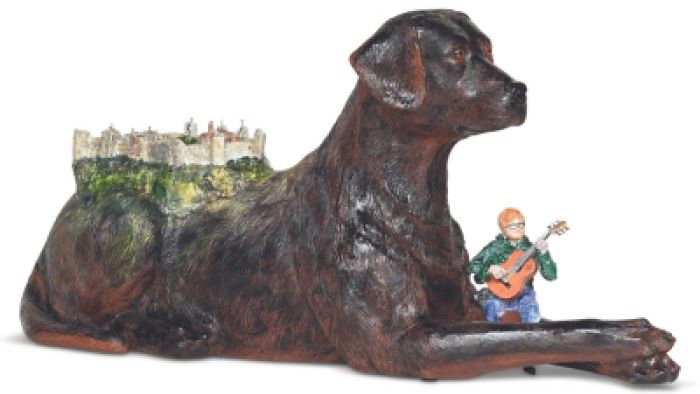 ‘Library Labrador’ sculptures to go on display in Suffolk