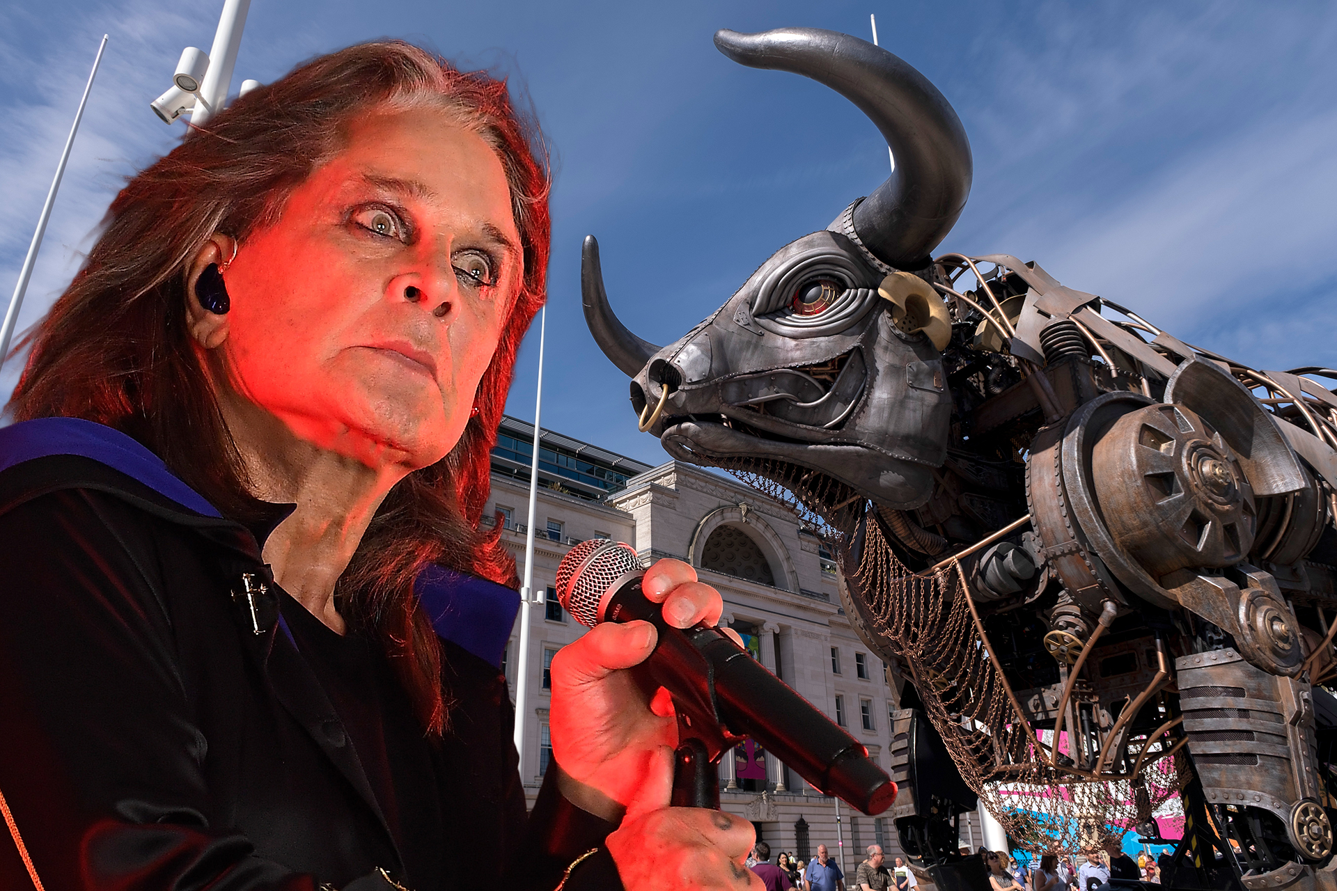 Birmingham Commonwealth Games Bull Named After Ozzy Osbourne