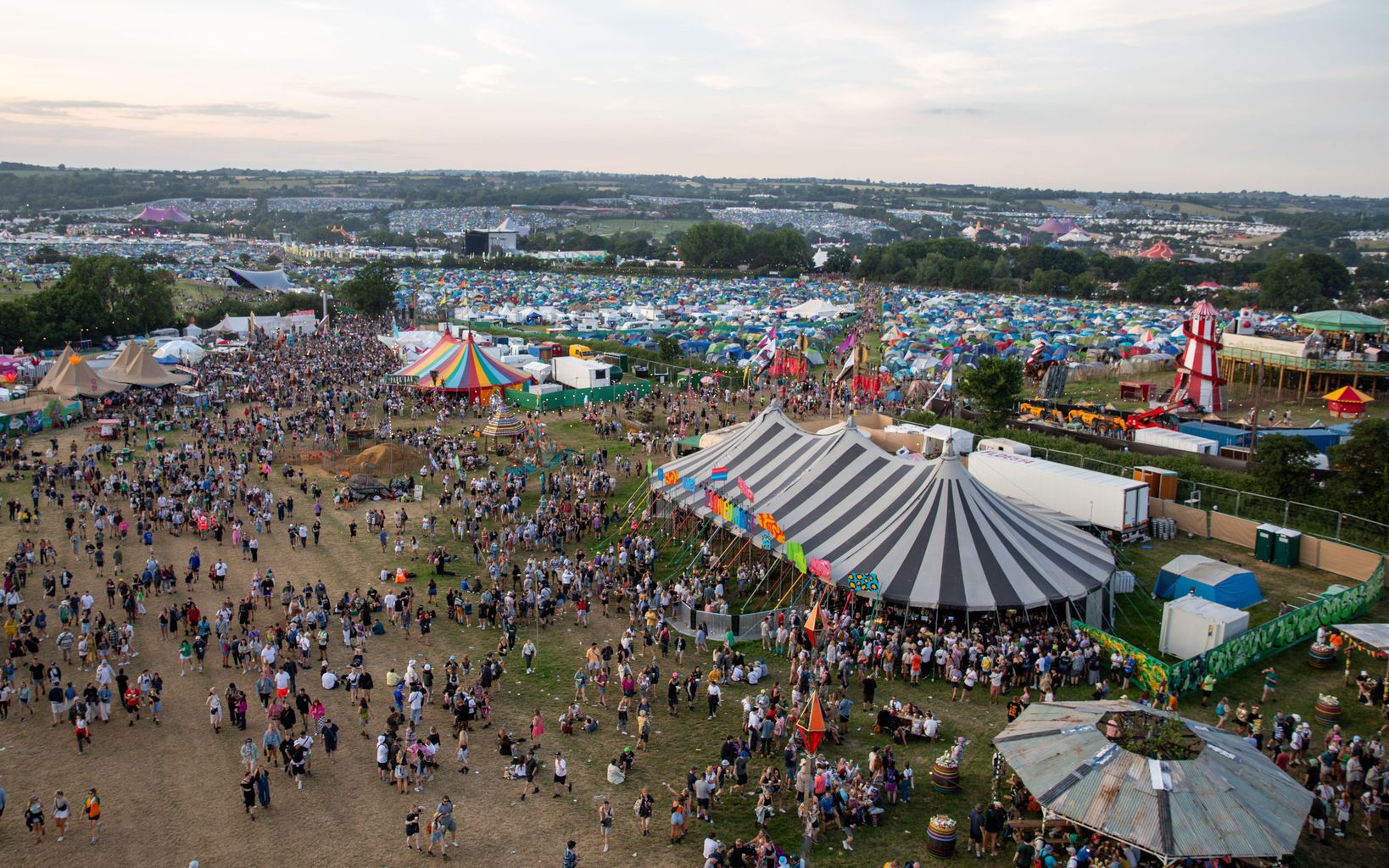 Man in his 40s dies at Glastonbury Festival