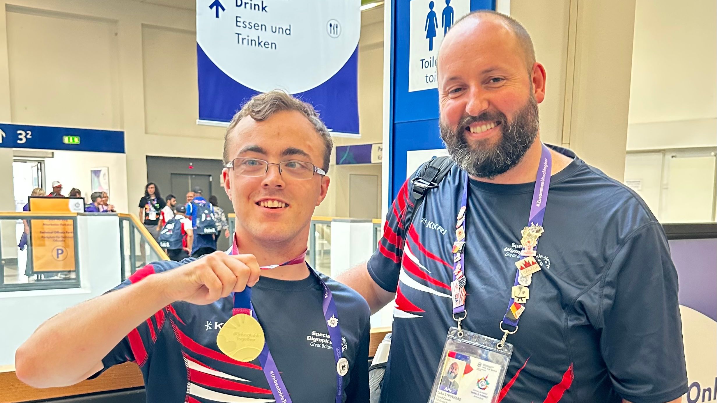 Sean Allan wins big at Special Olympics in Berlin
