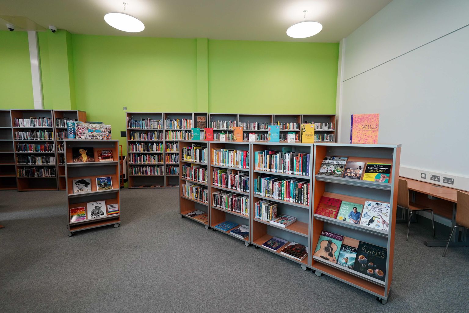 Library facilities at HMP Fosse Way