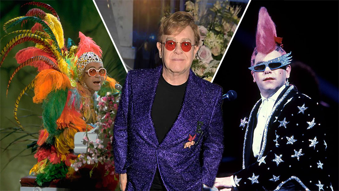 Elton John's most memorable looks from his career