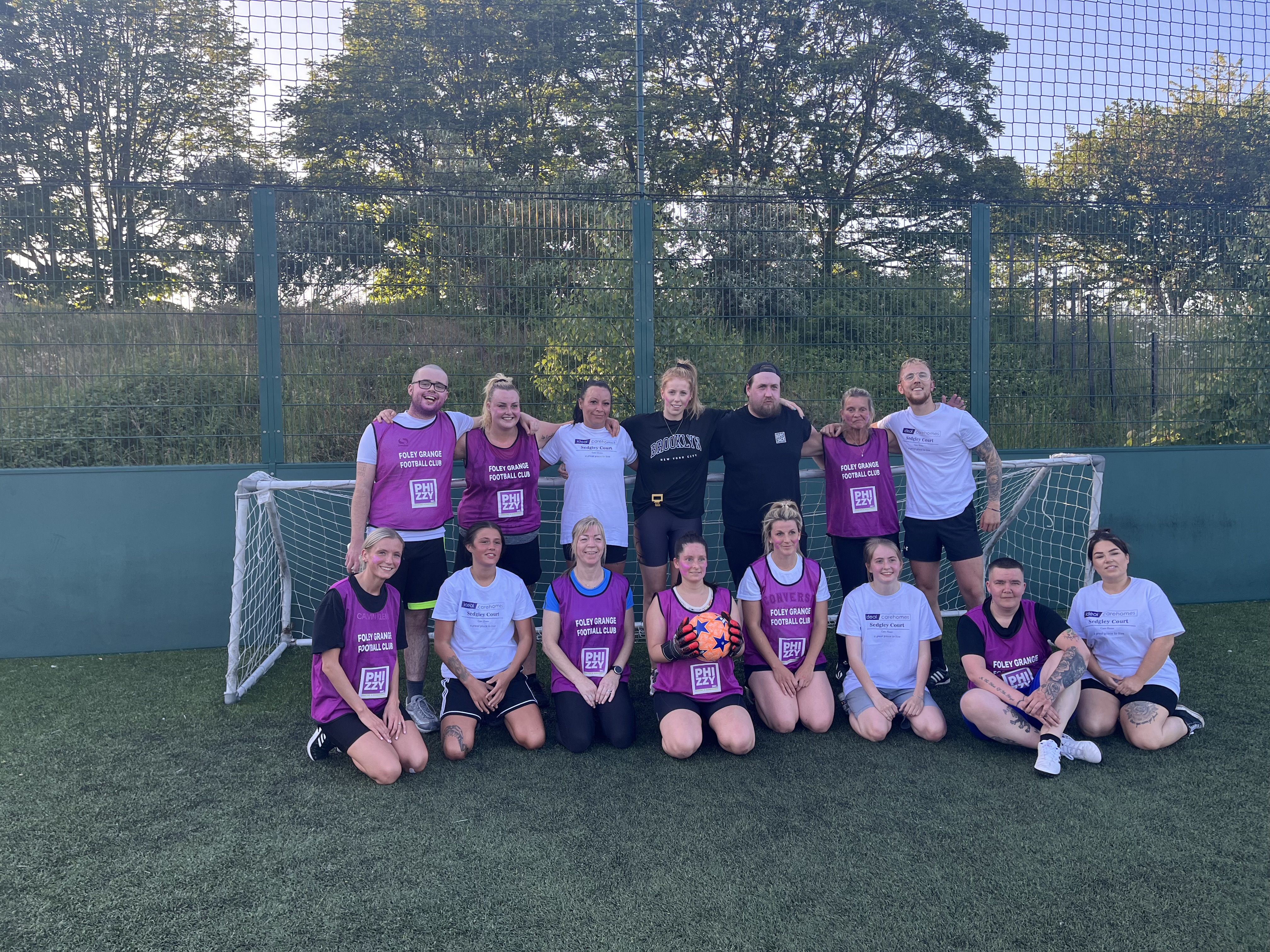 Kidderminster care home 'Bend It Like Beckham' for charity News Greatest Hits Radio