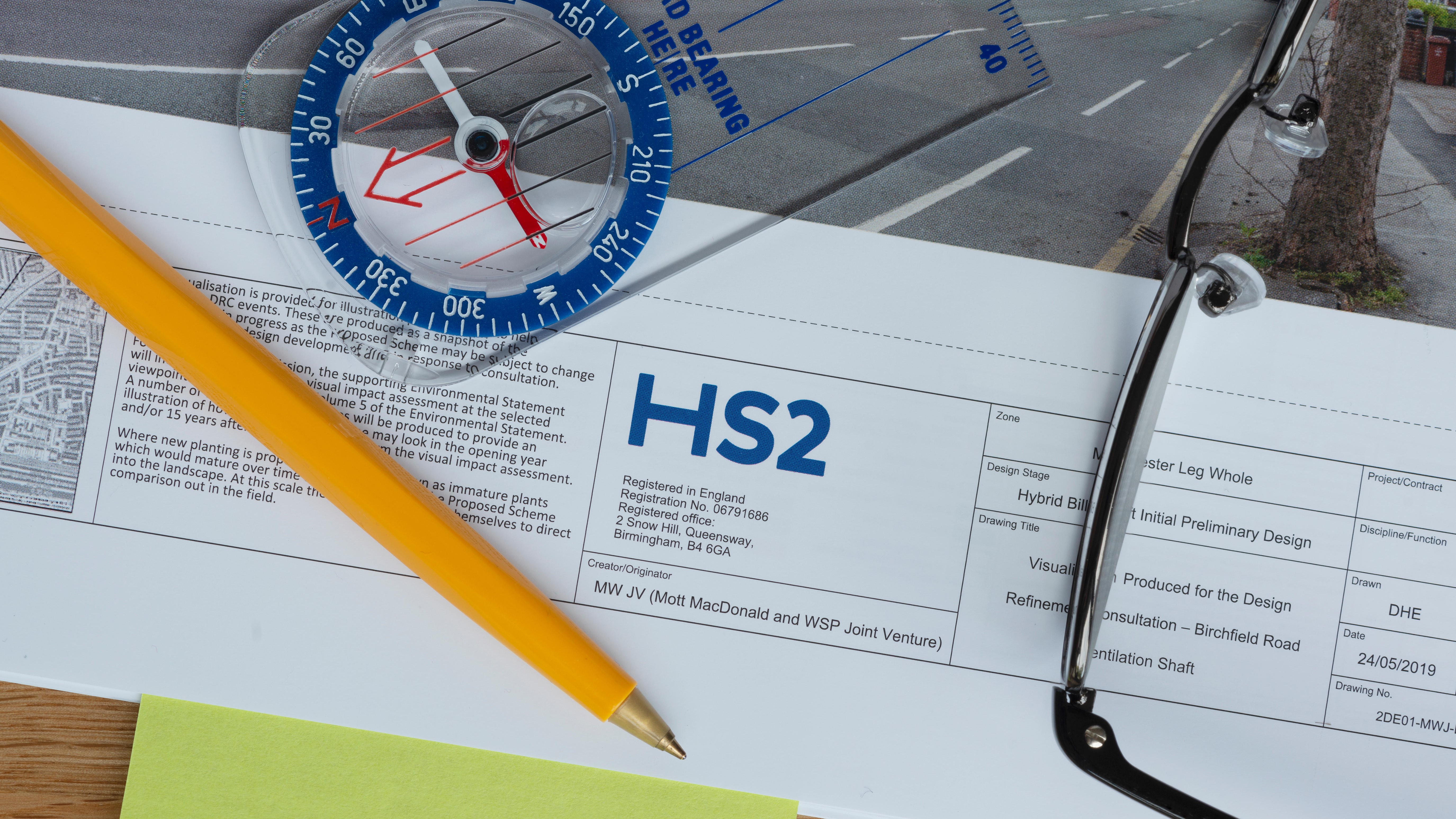 M42 closure in Warwickshire with HS2 work taking place