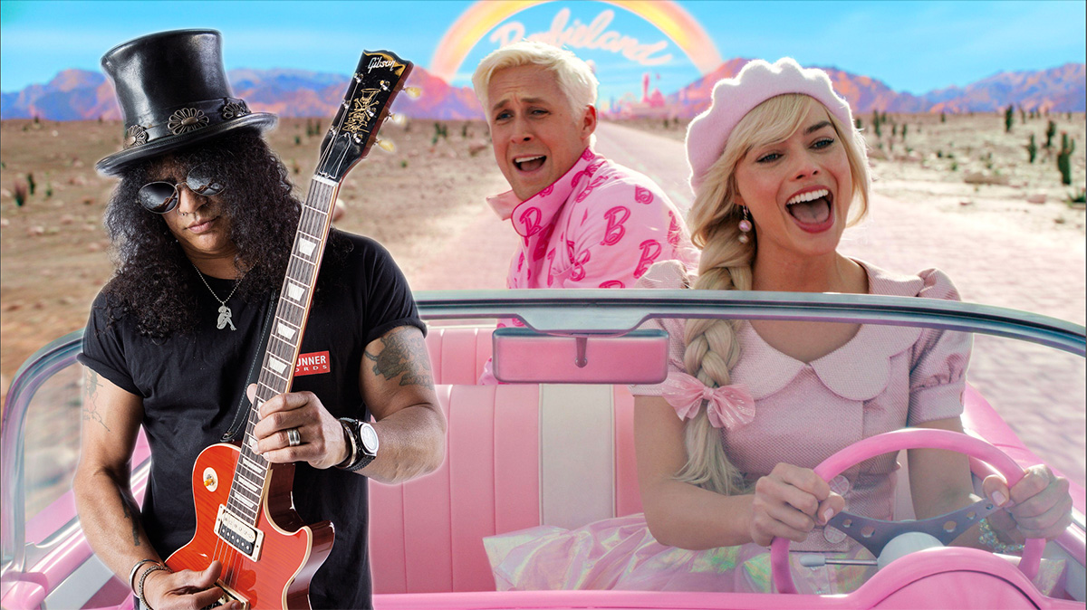 Ryan Gosling and Slash perform in new 'Barbie' music video