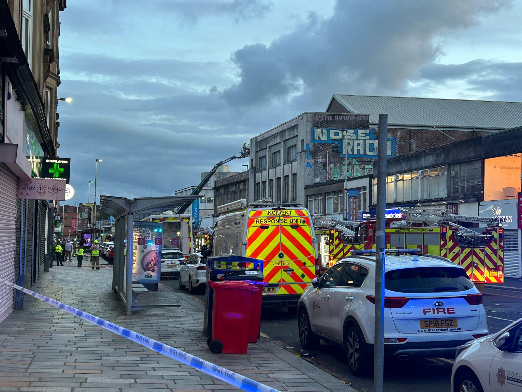 Fire Crews Tackle Blaze At Derelict Building In Shawlands | News ...