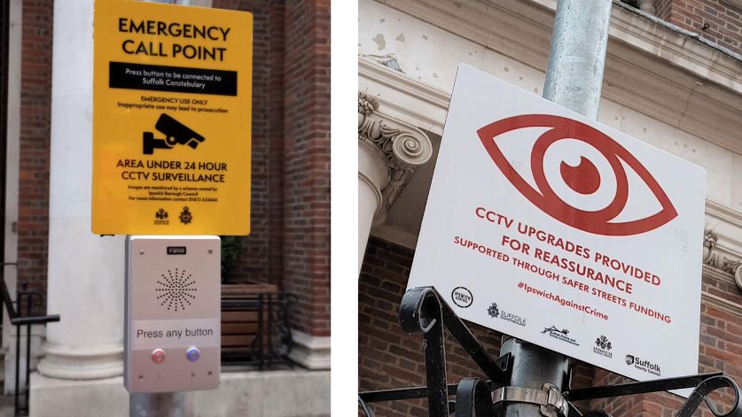 Emergency Forward Control Point New emergency call points installed in Ipswich town centre | News ...