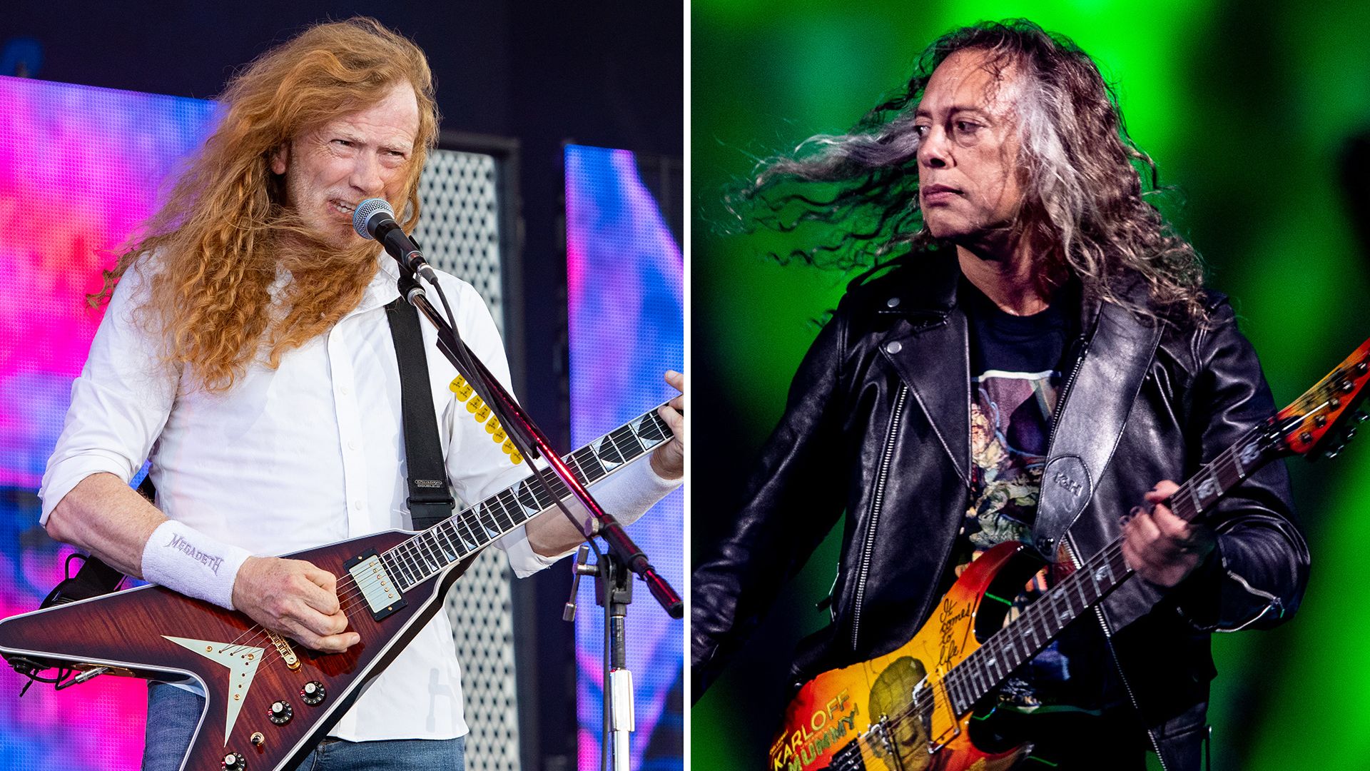 Dave Mustaine defends Kirk Hammett's playing | Rock News - Planet Rock