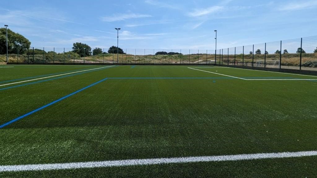 Synthetic turf football pitches replaced in Christchurch