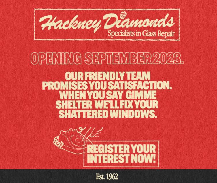 Hackney Diamonds ad