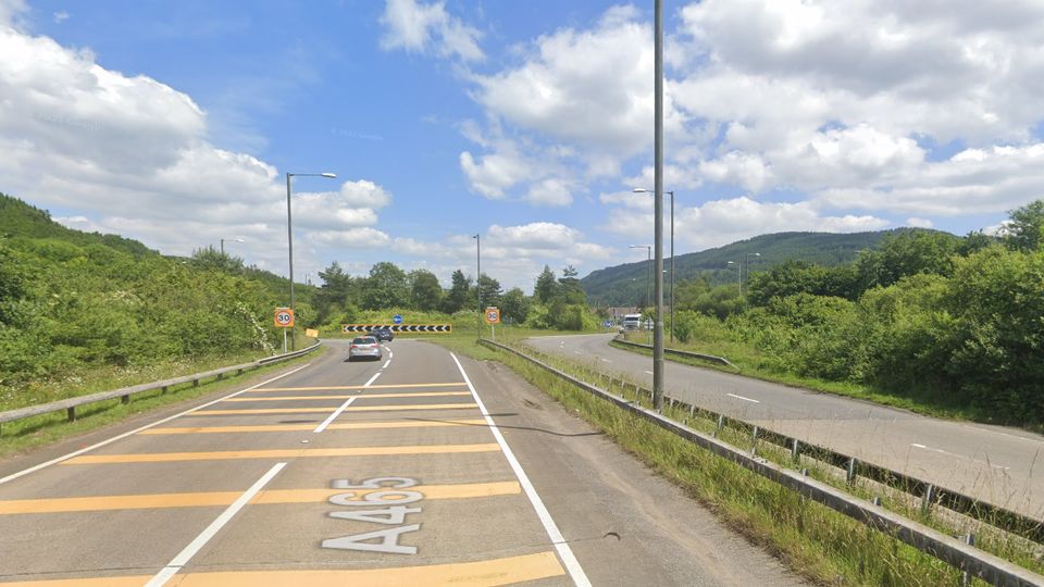 A465 at Resolven
