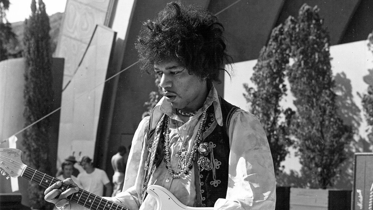 jimi hendrix guitar on fire rolling stones