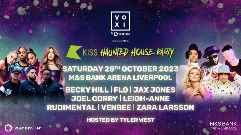 Win tickets for you and THREE mates to VOXI Presents KISS Haunted House