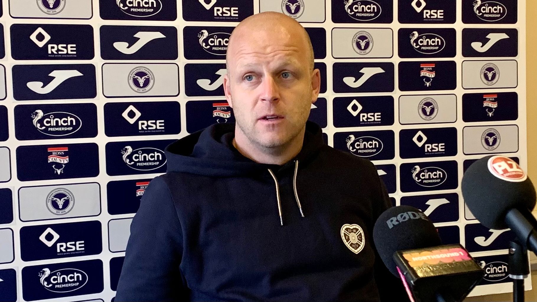 Steven Naismith hails Alex Lowry after Hearts win at Ross County.