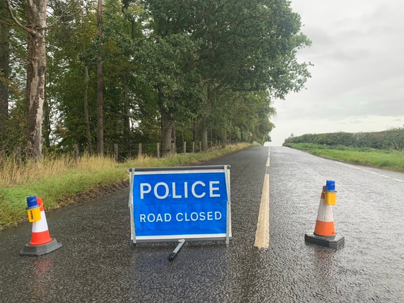 Man taken to hospital after overturned lorry blocks A68 News