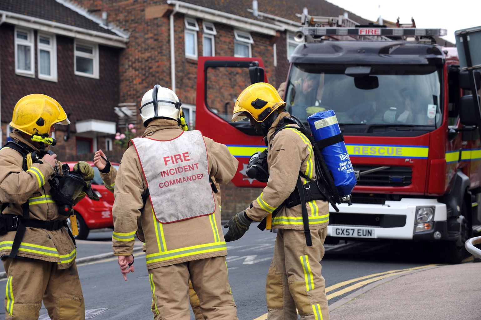 17 people evacuated following large fire in Brighton