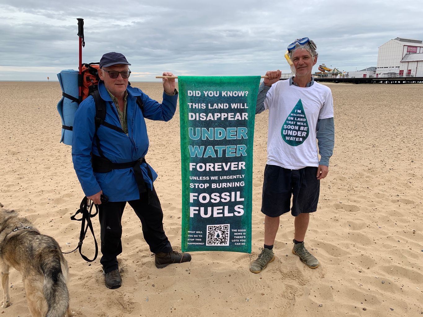 Norfolk man completing 180 mile walk to raise awareness about climate ...