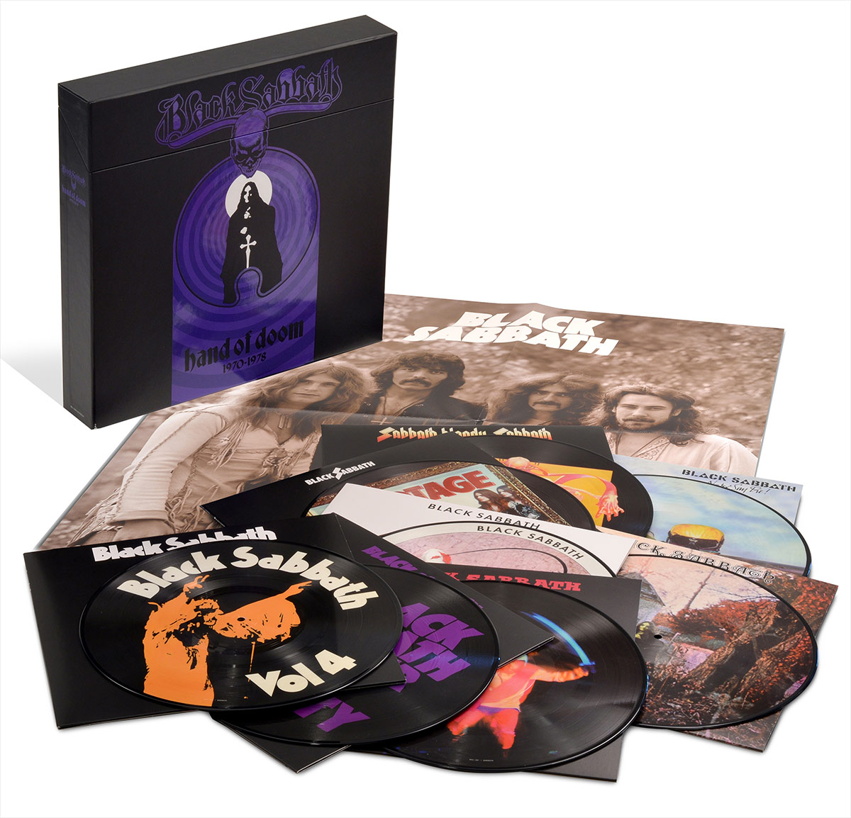 Black Sabbath - 'La mano de la perdición 1970 - 1978'