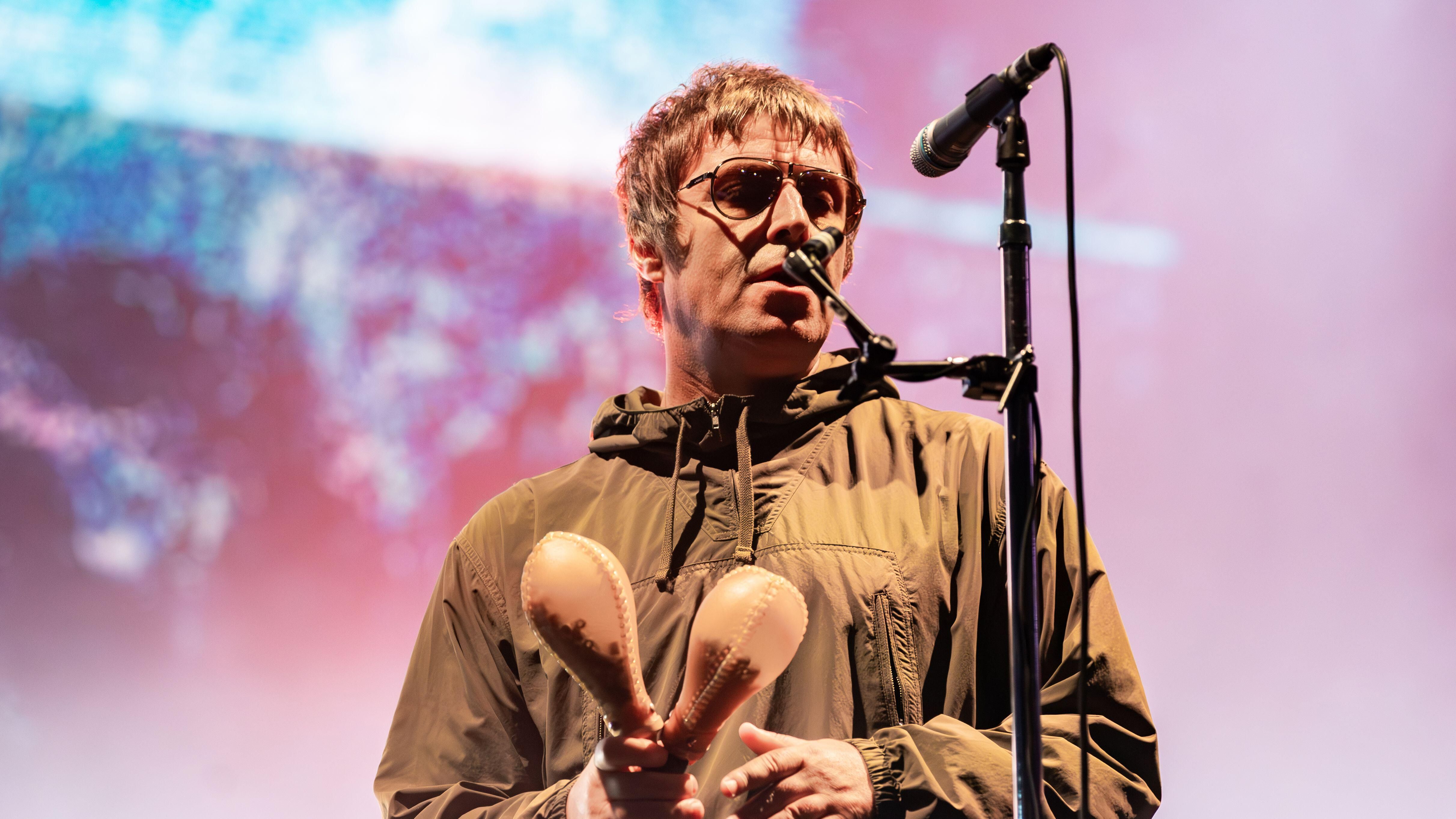 Oasis star Liam Gallagher makes Manchester tram announcements