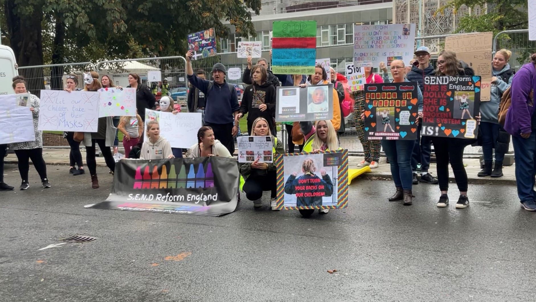 Send Protest SEND protests take place across the South West