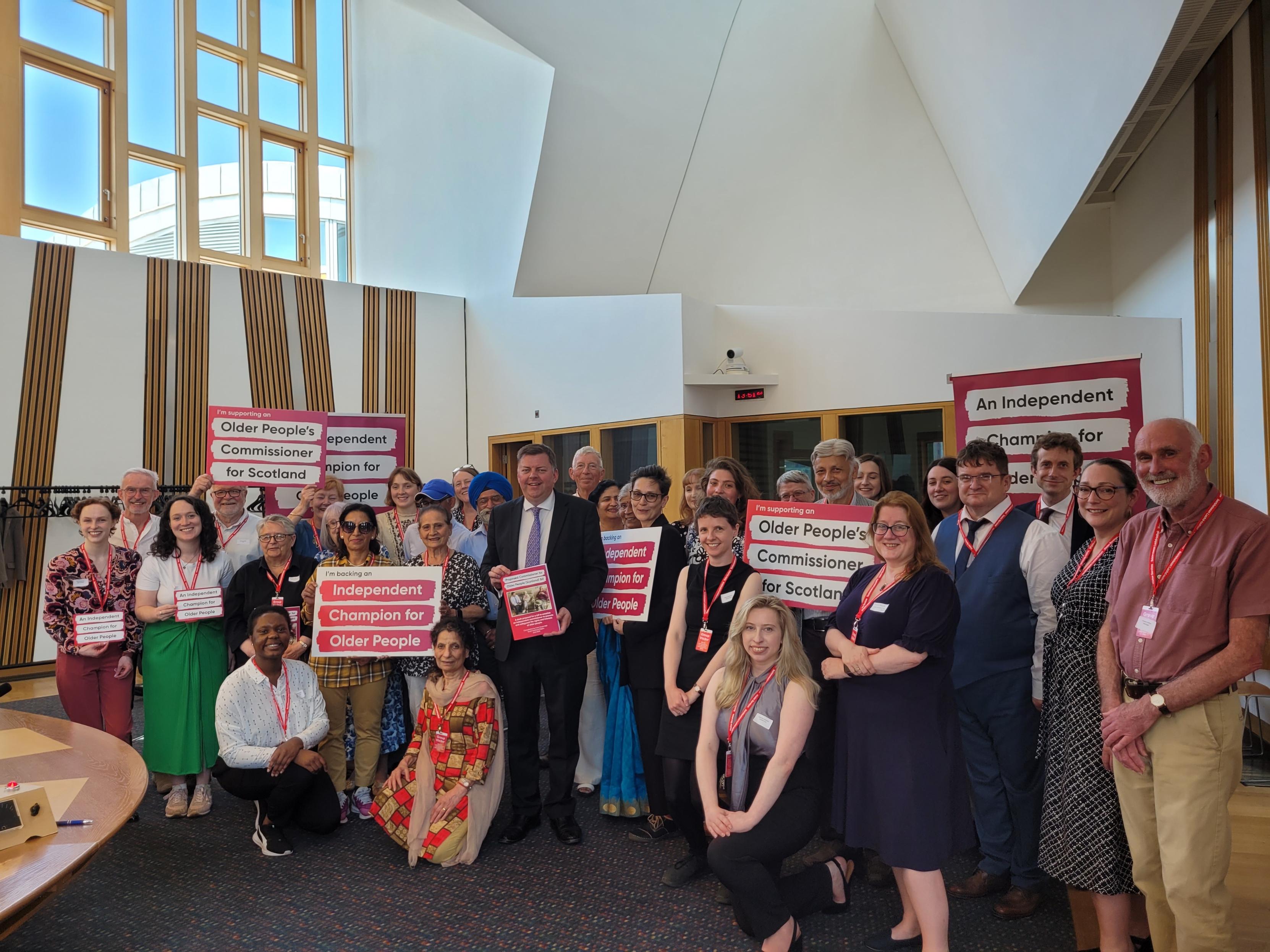 Local MSP fights for older people commissioner in Scotland