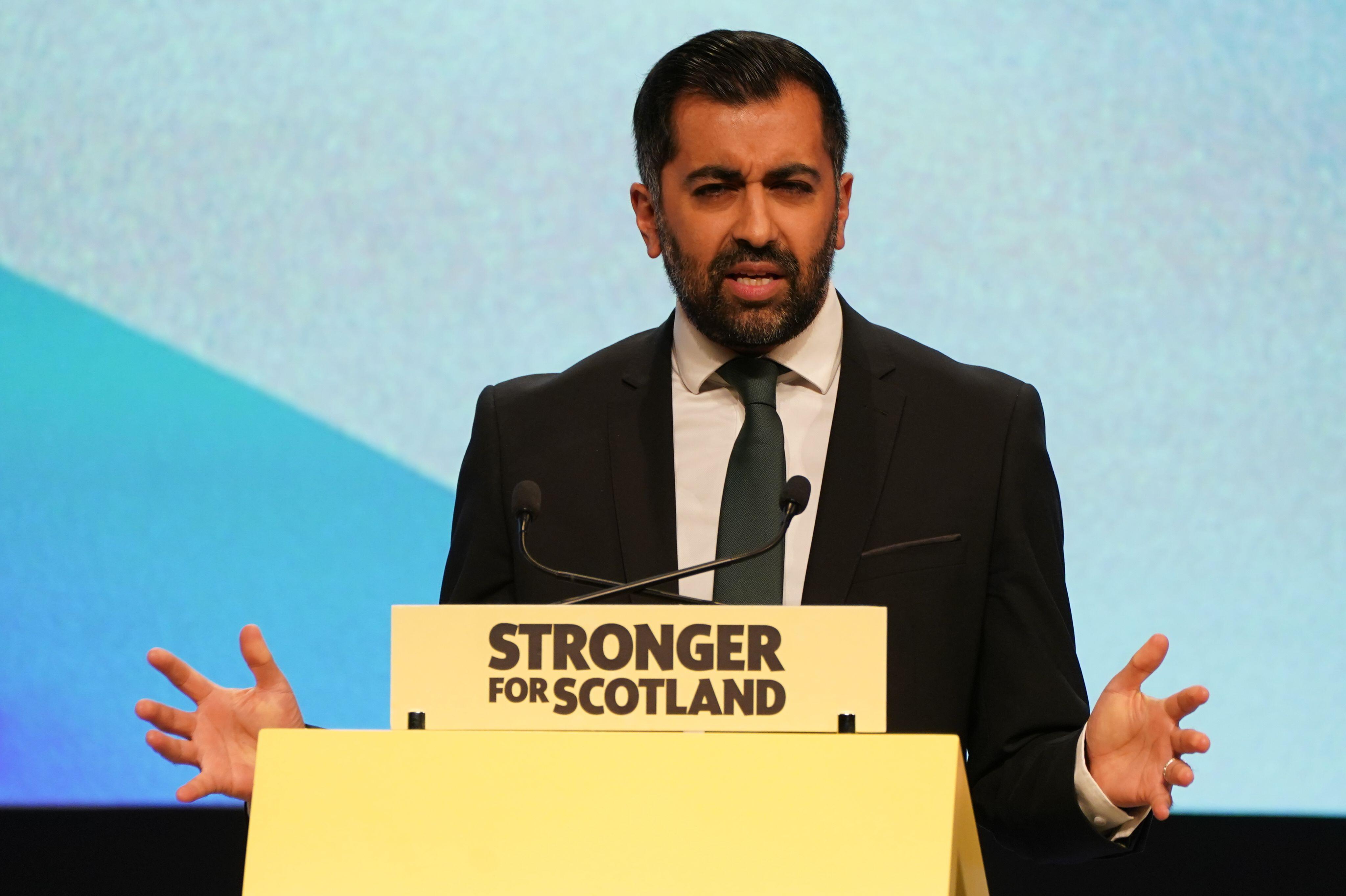 Key Points In Humza Yousaf's Speech To The SNP Conference