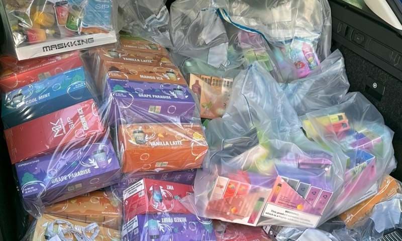 Illegal vapes and tobacco seized from shops in Littlehampton and Bognor