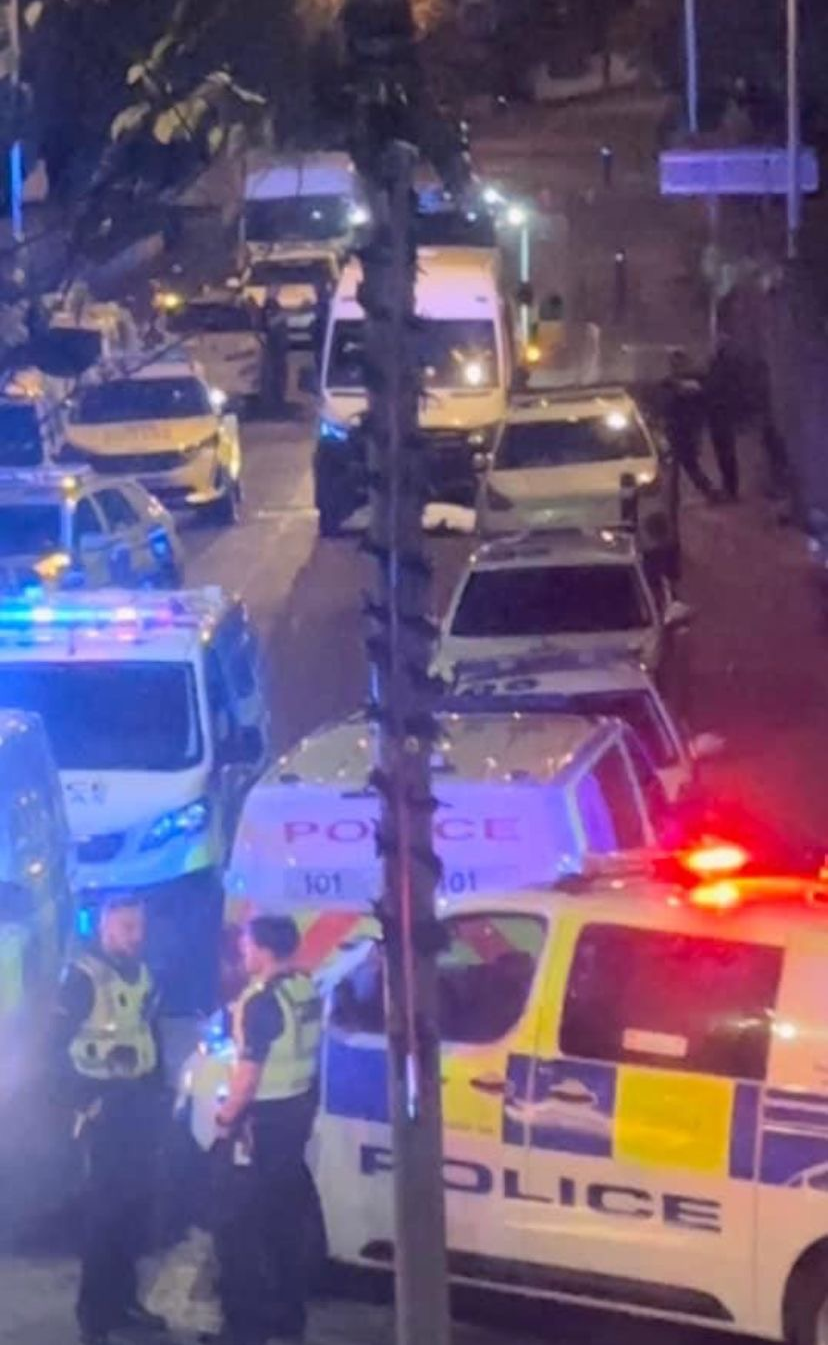 16 year old injured and 42 year old arrested after attempted break in