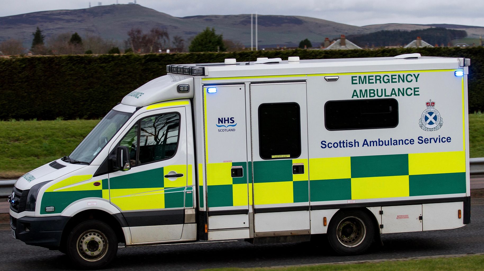 Two people taken to hospital following two-vehicle collision near ...