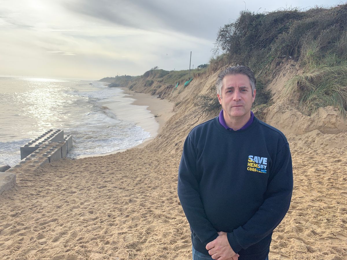 Renewed calls for new sea defences at Hemsby as Storm Ciaran hits ...