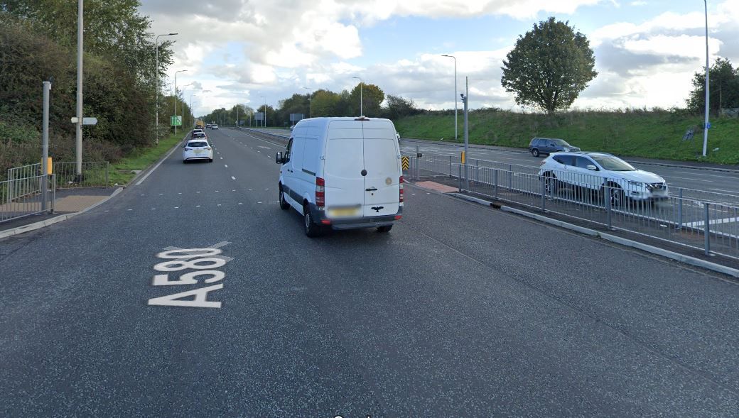 East Lancashire Road closed as delays build in Haydock and Ashton