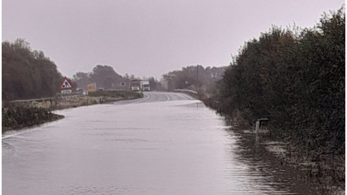 A303 to remain closed for some time because of flooding