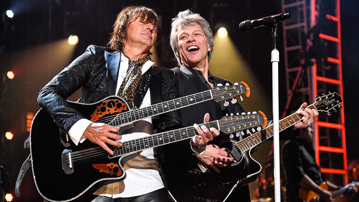 Richie Sambora and Jon Bon Jovi in 2018