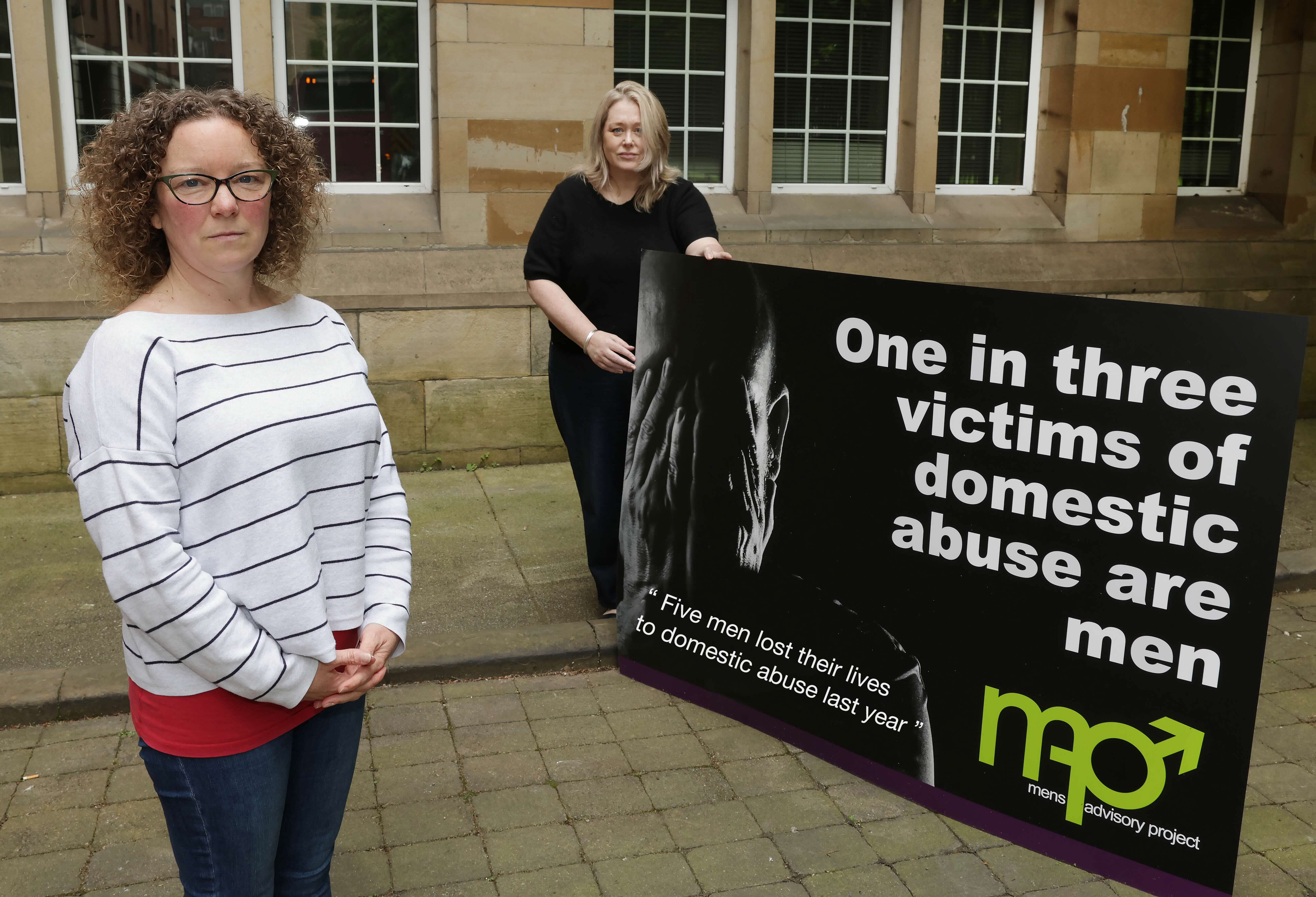 Call for urgent help as NI cases of male domestic abuse rise