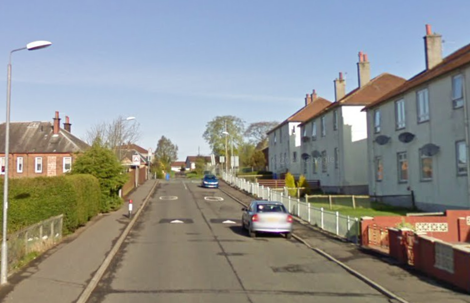 Officer attacked with firework amid disorder in Auchinleck