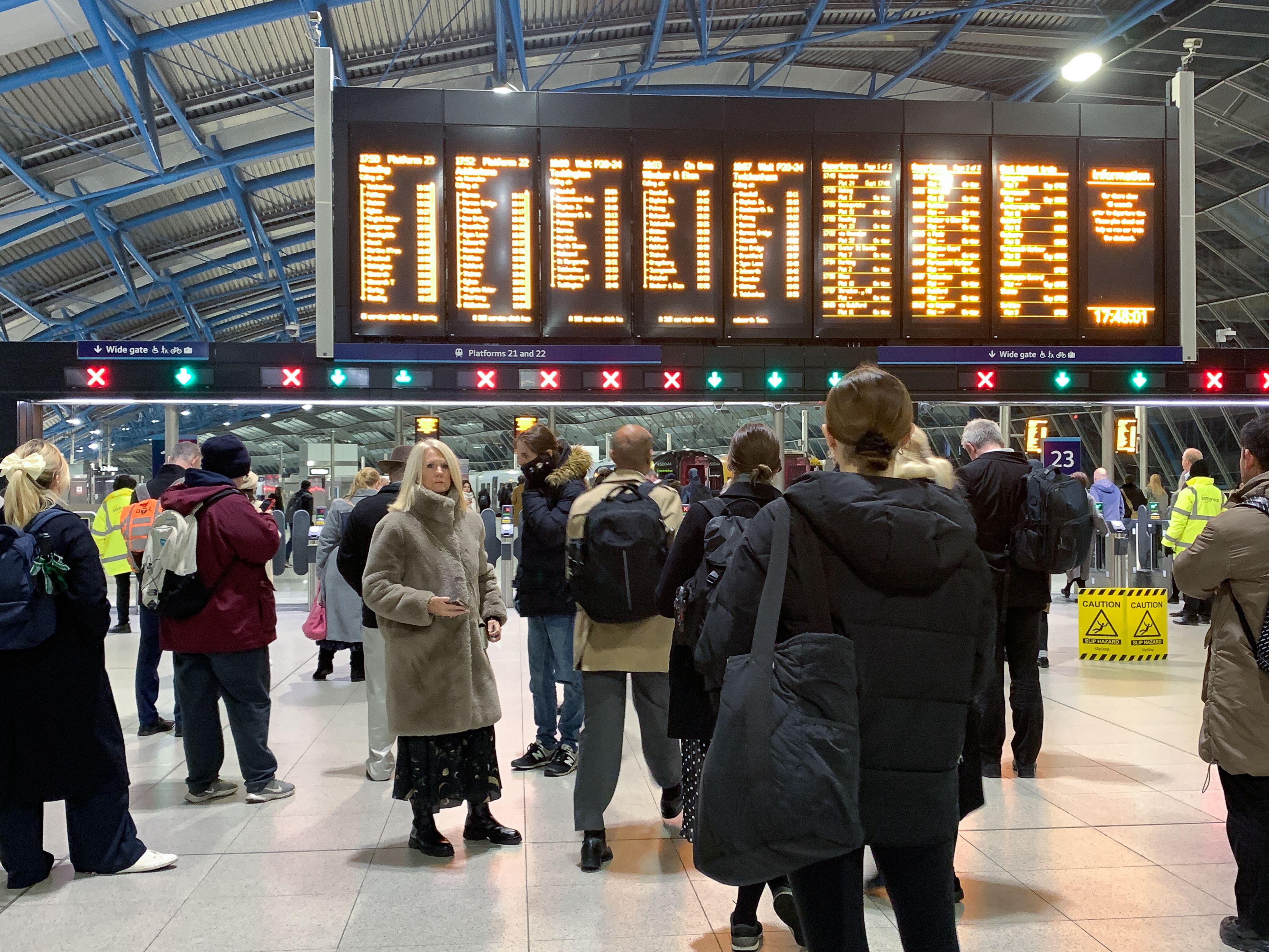 More travel chaos for passengers as train drivers strike | News - heat ...