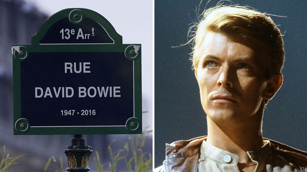 Paris names street after David Bowie