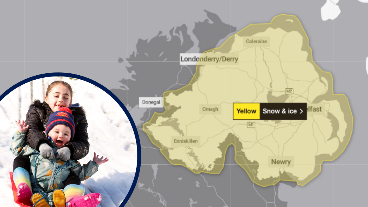 Snow warning issued for Northern Ireland next week