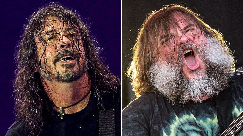 Watch Jack Black belt out AC/DC's Big Balls with Foo Fighters in