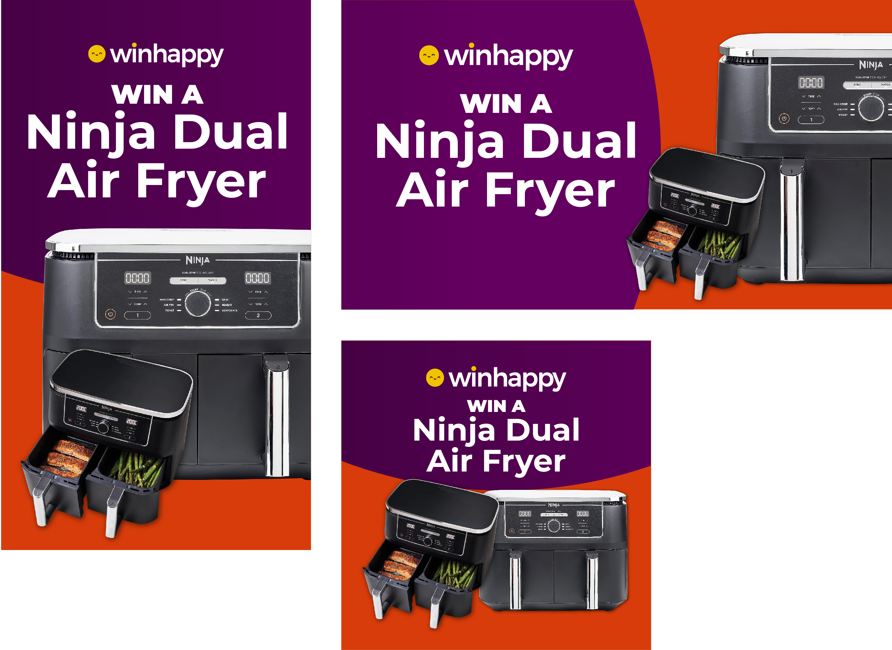 Win a Ninja Foodi dual zone air fryer Win Viking FM