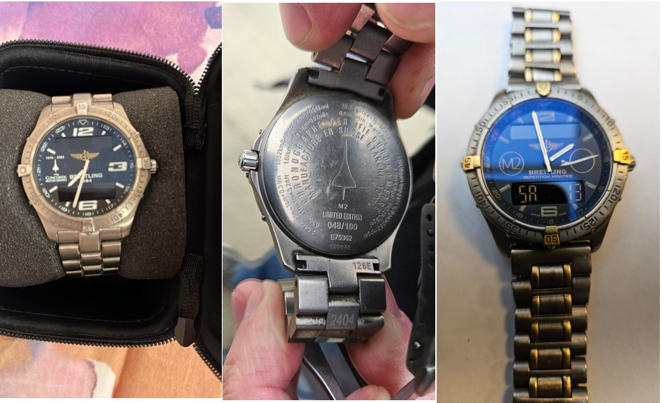 Northumbria Police - Officers have released an image of suspected stolen  watches after they were seized as part of a burglary investigation.  Officers seized eight watches from the home of a man